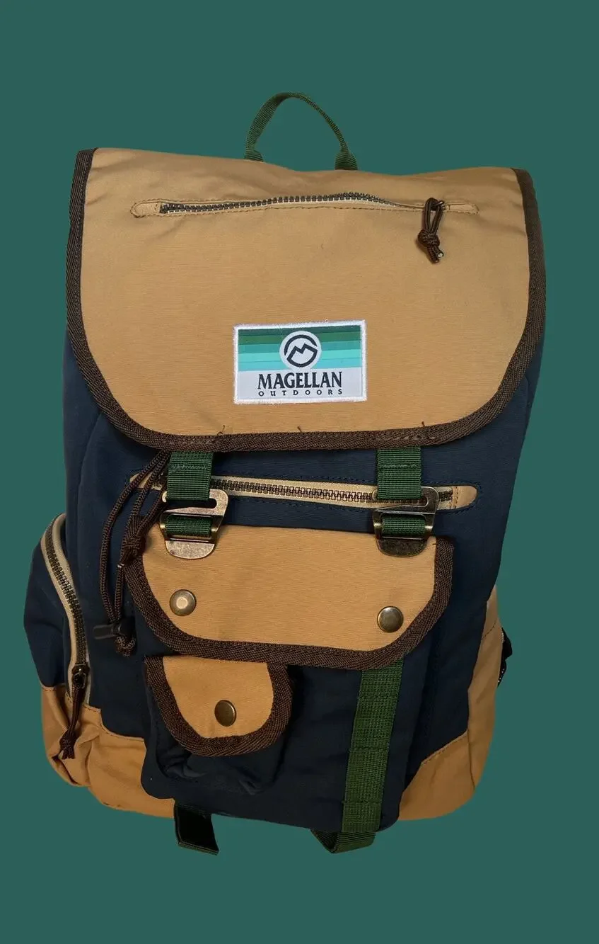 Magellan Outdoors Backpack Hiking Camping Outdoor Flap Backpack